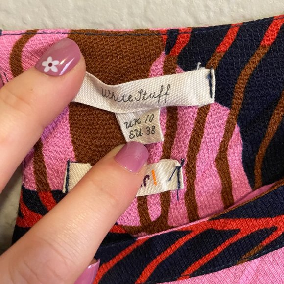 White Stuff long sleeved blouse, Retro, 70s look | Size EU 38 - Picture 3 of 4